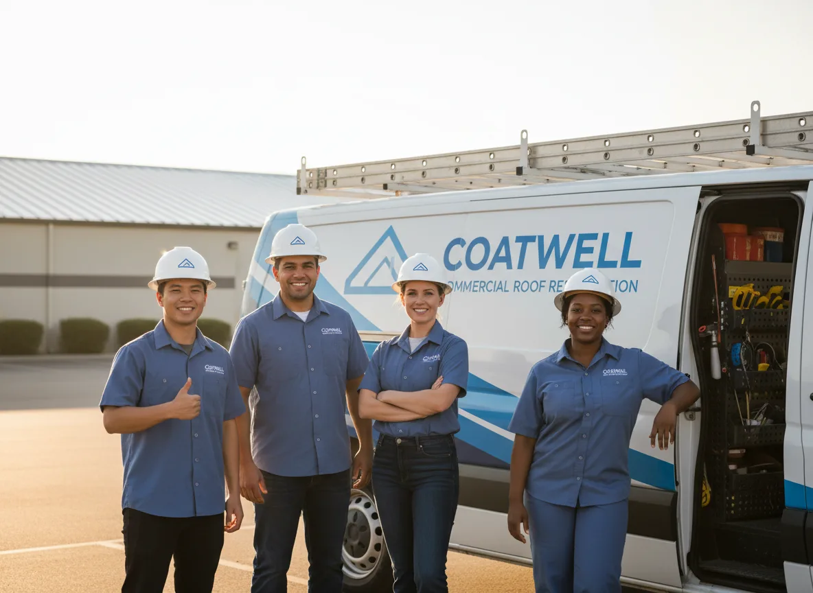 Commercial roof coating company in Round O, SC